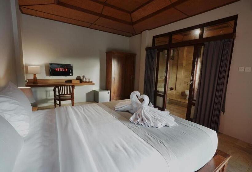 חדר דלוקס עם מרפסת, New Mumbul Ubud