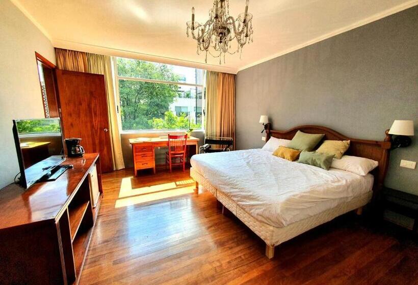 اتاق استاندارد با تخت بزرگ, Lindas Suites Eugenio Sue