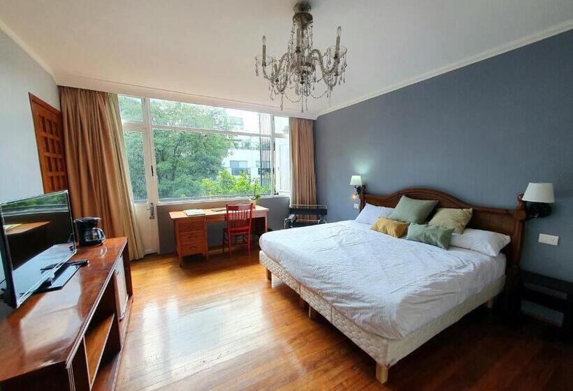 اتاق استاندارد با تخت بزرگ, Lindas Suites Eugenio Sue