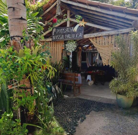 חדר סטנדרט לארבעה, Itaúnas Pousada Nossa Palhoça