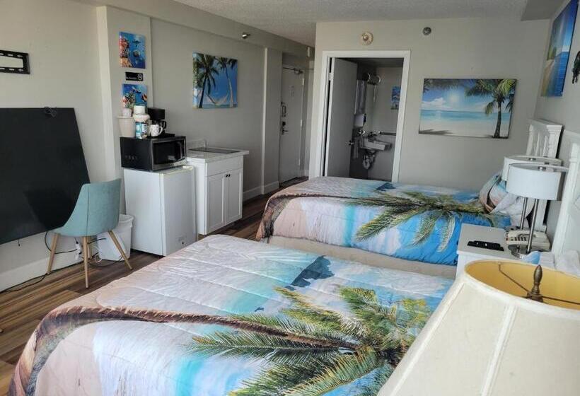 إستوديو قياسى مطل على البحر, Beautiful Oceanview Condo With 75 Inch Tv