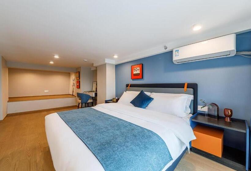 Номер Superior Вид на Город, Livetour Hotel Sanxi Metro Guangzhou