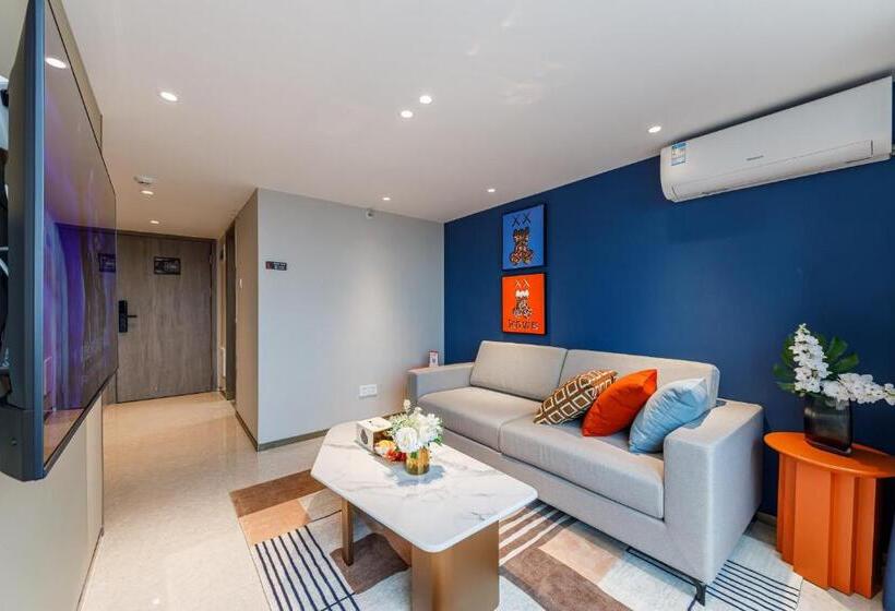 Номер Superior Вид на Город, Livetour Hotel Sanxi Metro Guangzhou