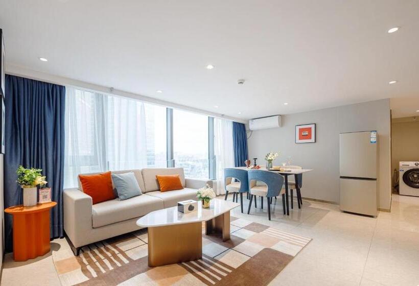 Люкс Superior 2 Спальни, Livetour Hotel Sanxi Metro Guangzhou