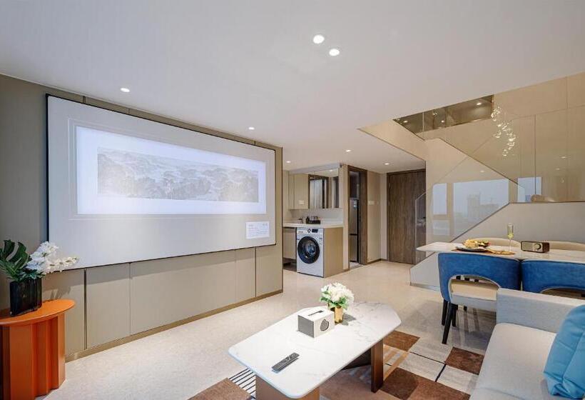 Люкс Superior 3 Спальни, Livetour Hotel Sanxi Metro Guangzhou