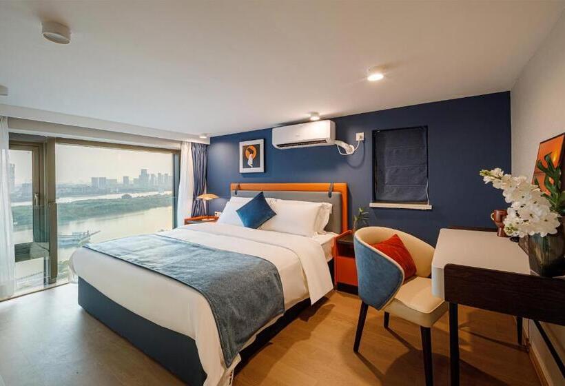 Люкс Superior 3 Спальни, Livetour Hotel Sanxi Metro Guangzhou