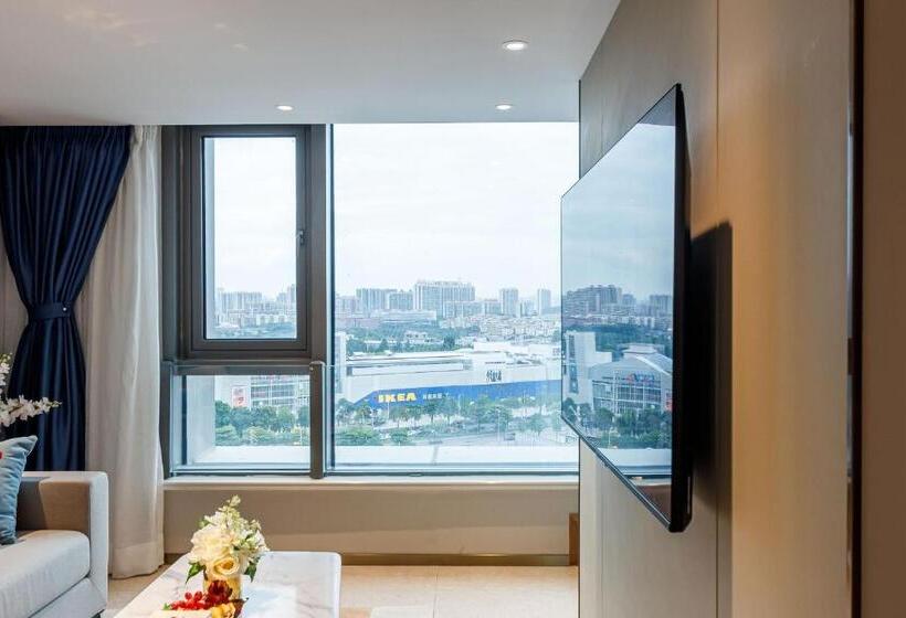 Номер Superior Вид на Город, Livetour Hotel Sanxi Metro Guangzhou