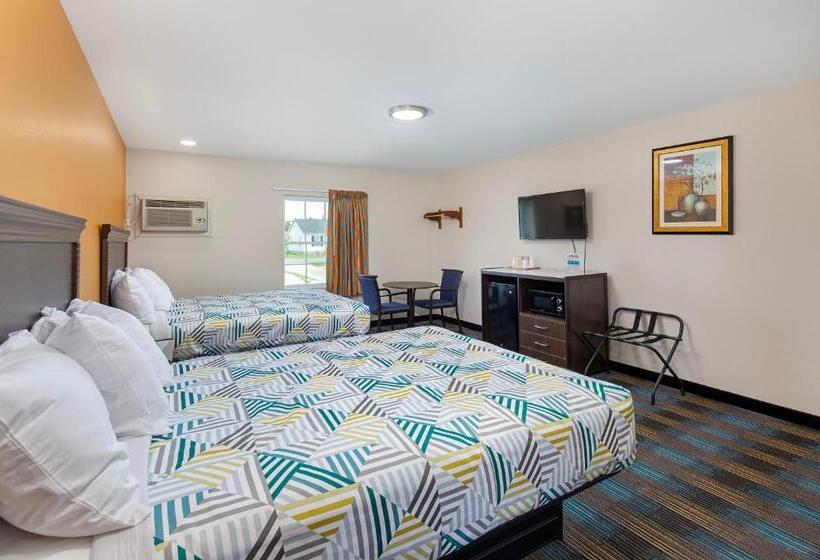 Номер Стандарт 2 Двуспальные Кровати, Cardinal Motel Bowling Green