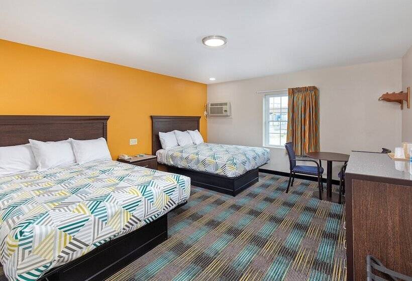 Номер Стандарт 2 Двуспальные Кровати, Cardinal Motel Bowling Green