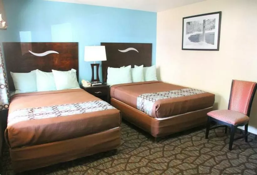 ２ダブルベッドのスタンダードルーム, Blue Ridge Inn