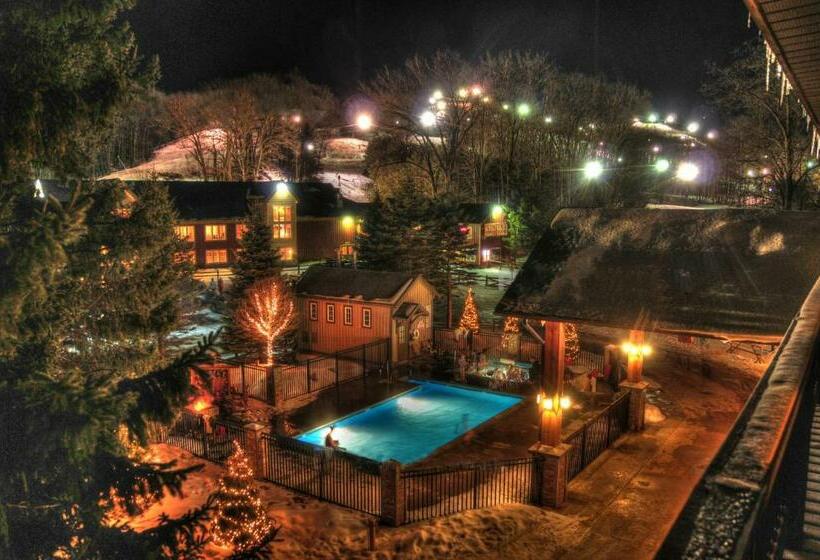 חדר סטנדרט עם מרפסת, Caberfae Peaks Ski & Golf Resort