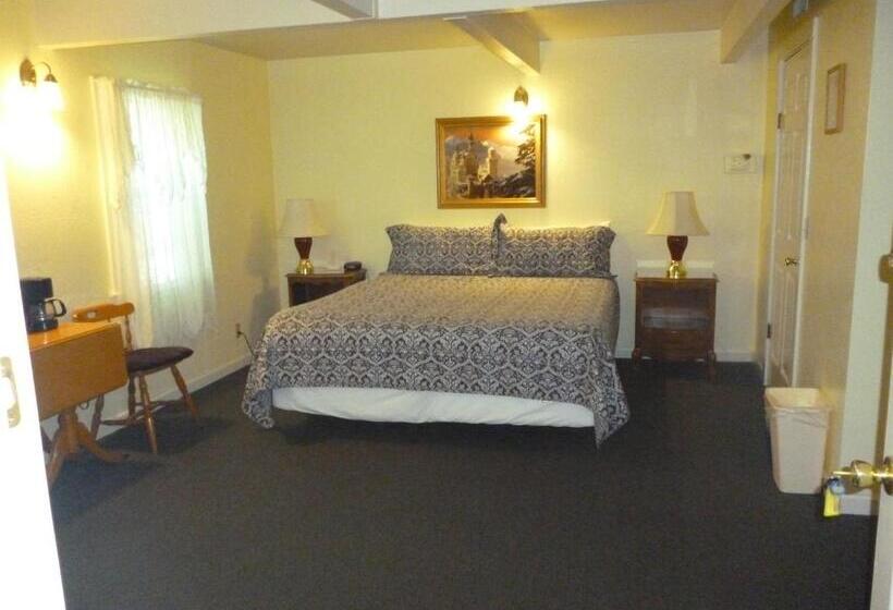 キングサイズベッドのデラックスルーム, Harbor Inn