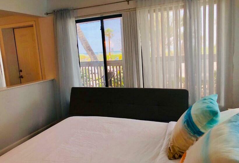 带海景的标准工作室, Sabal Palms Inn