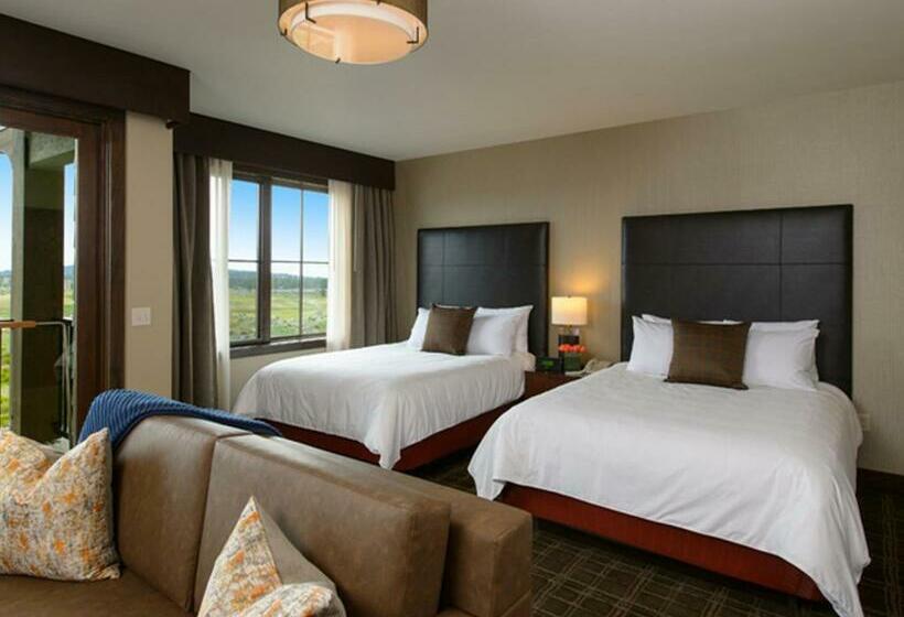 Deluxe Kamer met Uitzicht op het Golfterrein, Tetherow