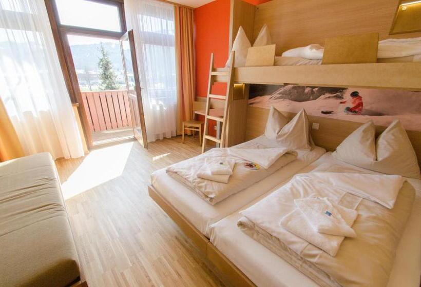 اتاق استاندارد چهار تخته, Jufa Hotel Altenmarkt Zauchensee