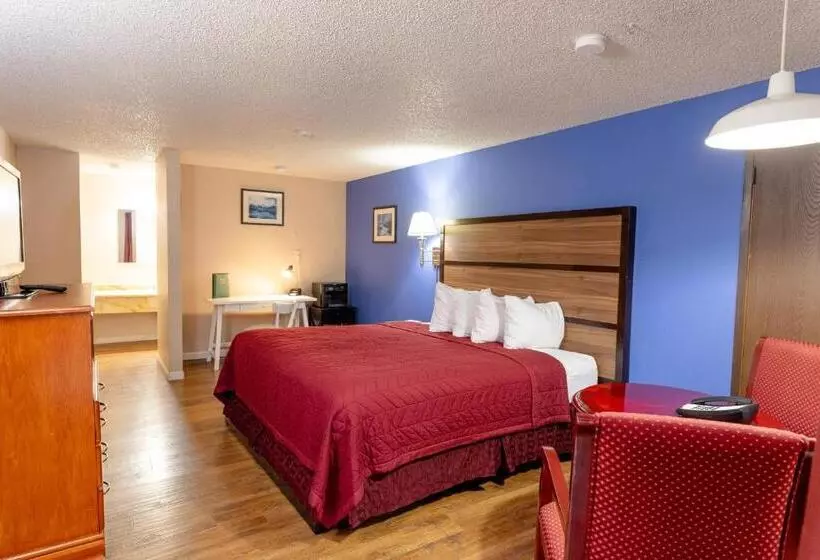 Deluxe-huone King-vuode, Motel Puyallup