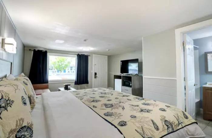キングサイズベッドのデラックスルーム, Windrift Motel
