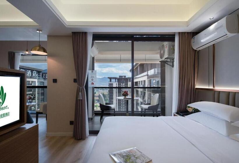 جناح مطلّ علي الجبل, Argyle Resort Lijiang