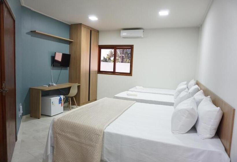 Quarto Triplo Estandar, Pousada Brisas Da Natureza