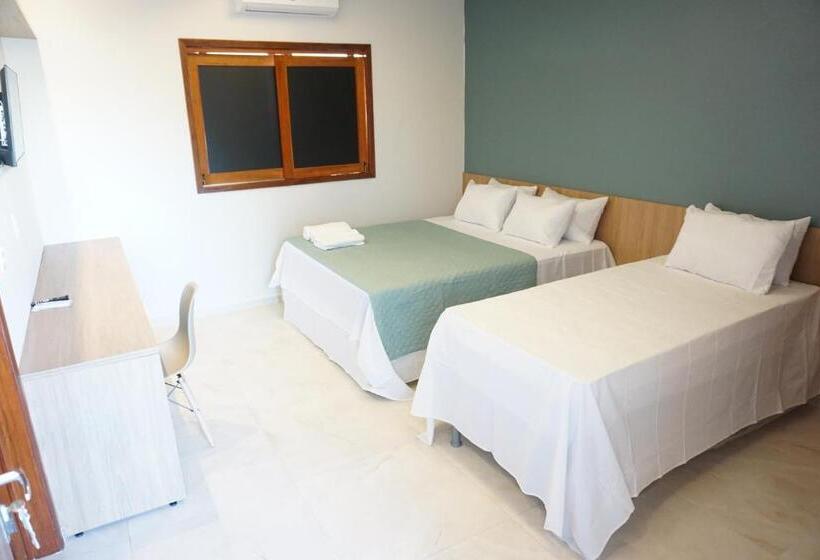 Quarto Triplo Estandar, Pousada Brisas Da Natureza