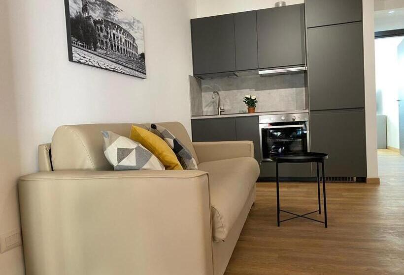Апартаменты 1 Спальня с Балконом, Ottavia Residence Roma