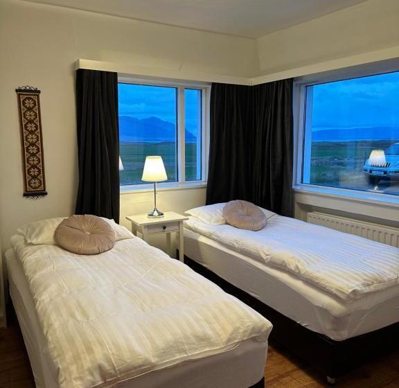 اتاق استاندارد با سرویس بهداشتی مشترک, Selið Farm Stay   Guesthouse