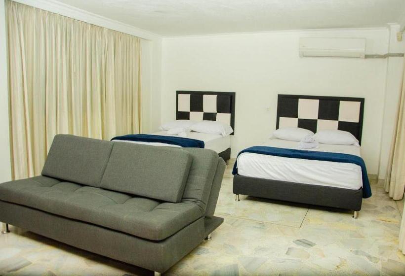 חדר משפחתי, Casa Hotel Los Arboles