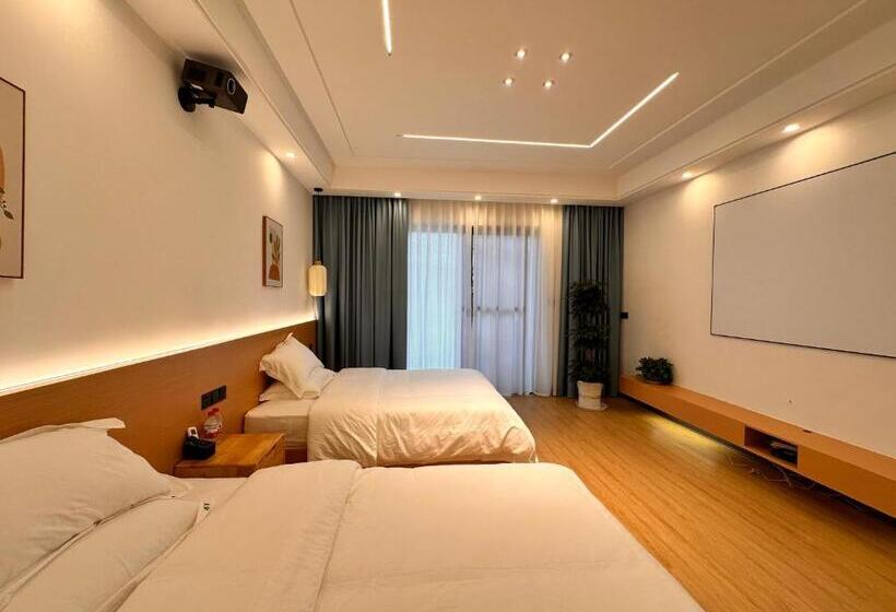 غرفة قياسية, Slowdown Hostel Wulong