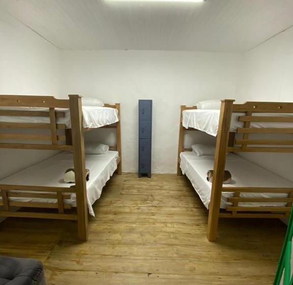 이코노미 쿼드러플룸(공용 화장실), Origen Hostel Jardín