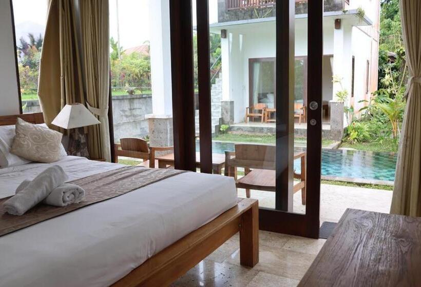 Standardzimmer mit Poolblick, Serendipity Villa Kemuning