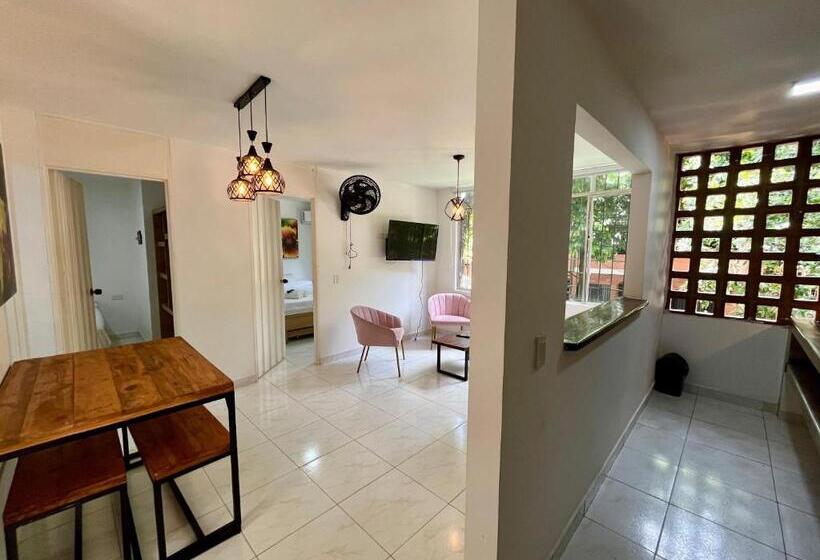 آپارتمان لوکس 2 خوابه, Apartahotel Rosedal