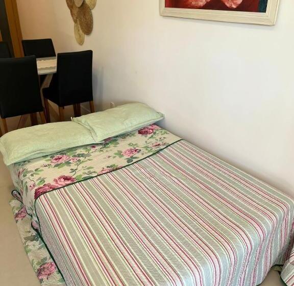 침실 1개 발코니 아파트, Guarajuba Paraiso Dos Coqueiros B02