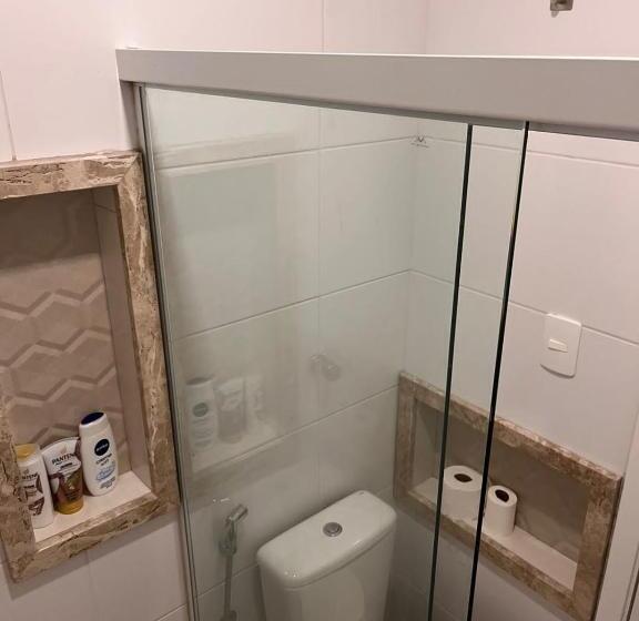 침실 1개 발코니 아파트, Guarajuba Paraiso Dos Coqueiros B02