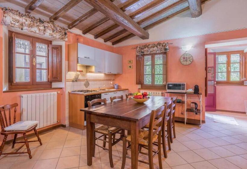 带1个卧室的别墅, Vecchia Fornace La Piastra Agriturismo, With Pool, Abetone