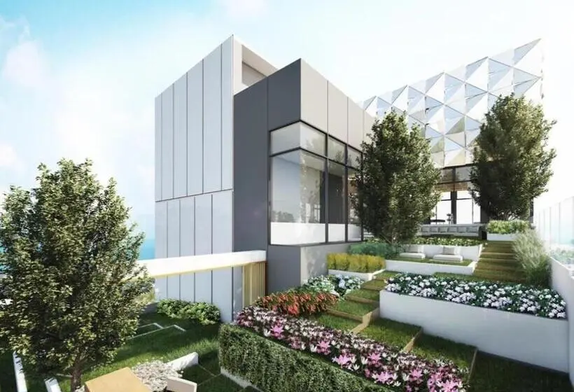 Huoneisto 1 Makuuhuone Merinäkymä, Once Pattaya Seaview Condo