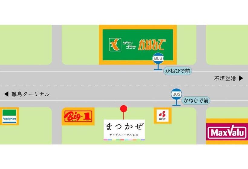 1ベッドルームハウス, Matsukaze The Guest House Ishigaki Vacation Stay 62070v