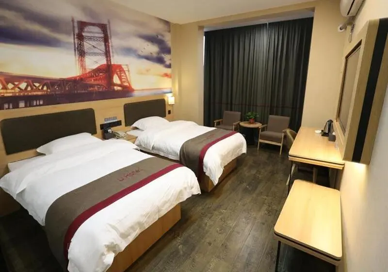 Deluxe-huone, Thank Inn Plus Anyang Hua County Renmin Road