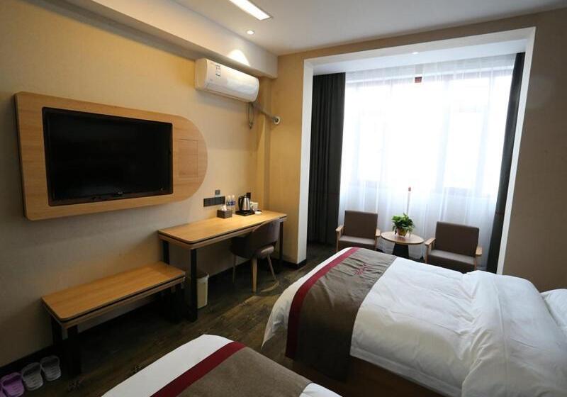 디럭스 룸, Thank Inn Plus Anyang Hua County Renmin Road