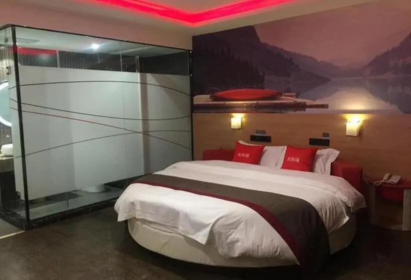 Romanttinen Huone, Thank Inn Plus Anyang Hua County Renmin Road
