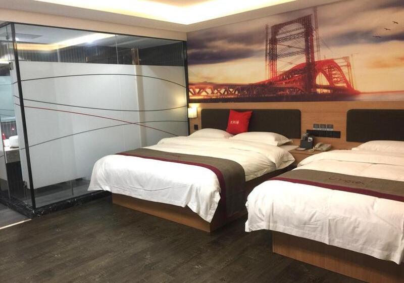 패밀리 룸, Thank Inn Plus Anyang Hua County Renmin Road