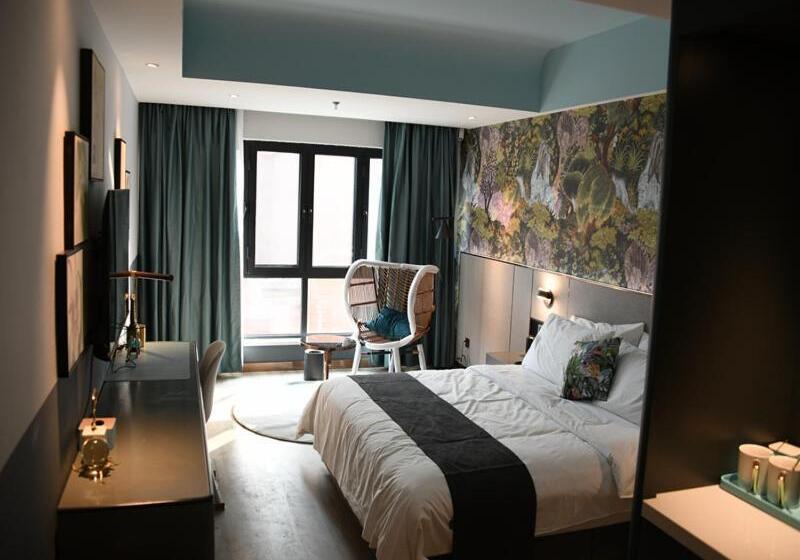 חדר סטנדרט, Thank Inn Plus Jiaozuo Mengzhou Sangpo Times New Town