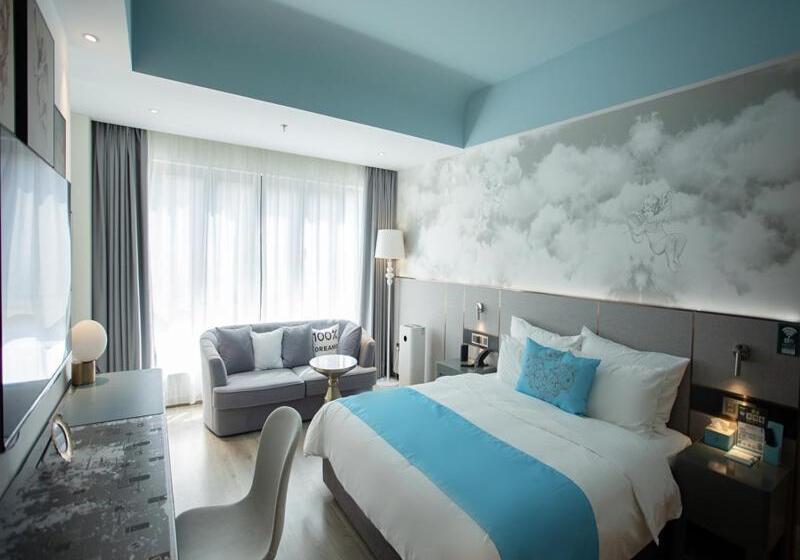 חדר נושא סטנדרט, Thank Inn Plus Jiaozuo Mengzhou Sangpo Times New Town