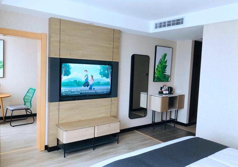 חדר פרמיום, Thank Inn Plus Jiaozuo Mengzhou Sangpo Times New Town