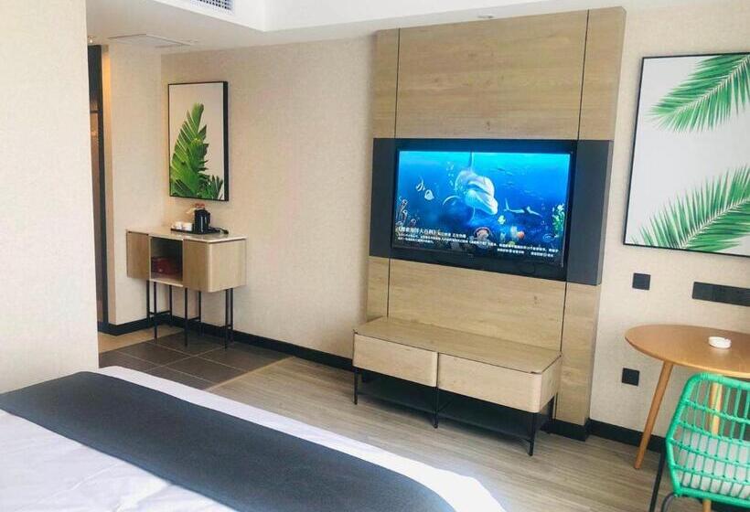 חדר פרמיום, Thank Inn Plus Jiaozuo Mengzhou Sangpo Times New Town