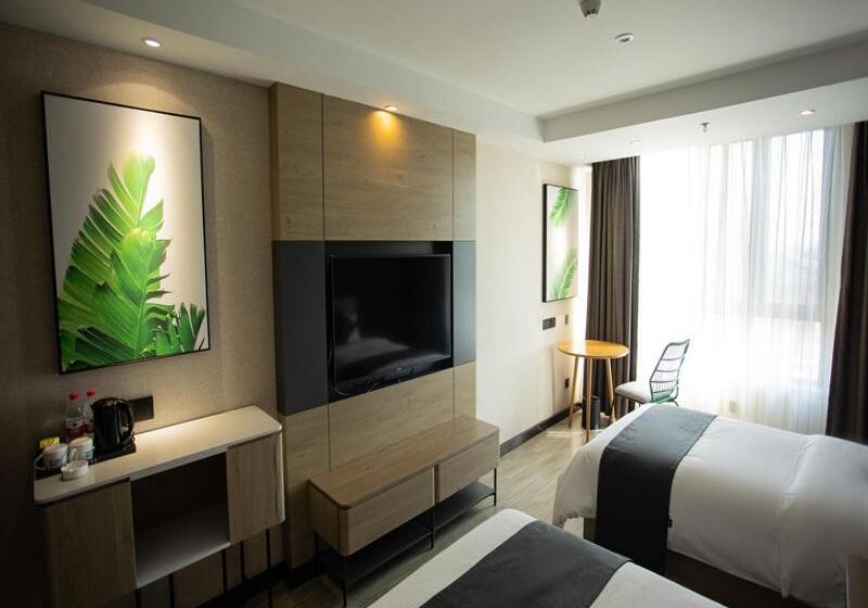 חדר משפחתי, Thank Inn Plus Jiaozuo Mengzhou Sangpo Times New Town