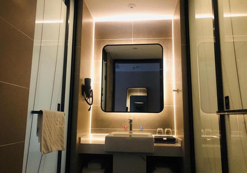 חדר משפחתי, Thank Inn Plus Jiaozuo Mengzhou Sangpo Times New Town