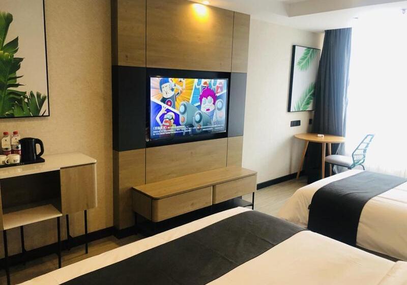 חדר משפחתי, Thank Inn Plus Jiaozuo Mengzhou Sangpo Times New Town