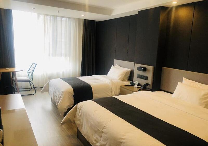 Семейный Номер, Thank Inn Plus Jiaozuo Mengzhou Sangpo Times New Town