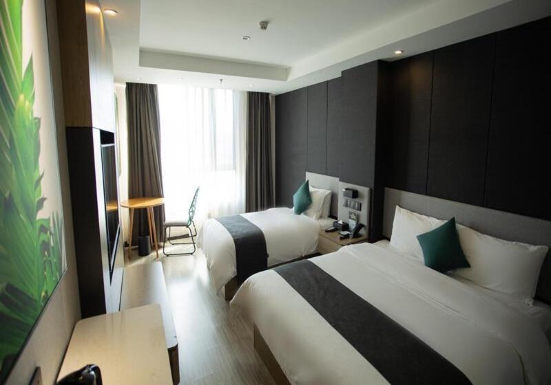 חדר משפחתי, Thank Inn Plus Jiaozuo Mengzhou Sangpo Times New Town