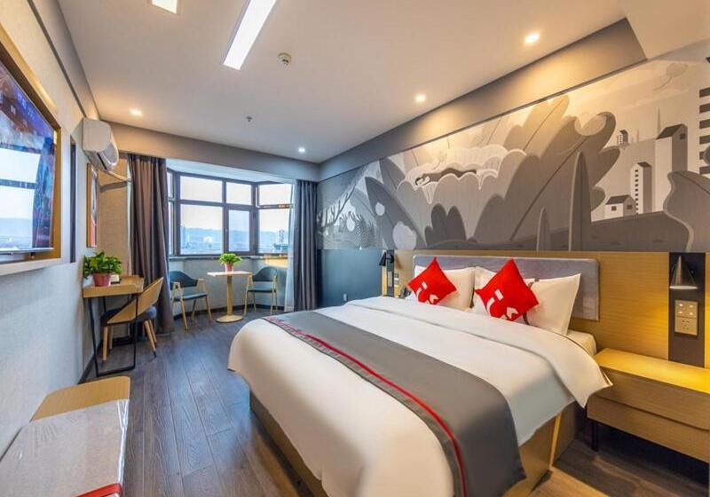 Pokój Superior, Thank Inn Plus Linxia Bafang Shisanxiang